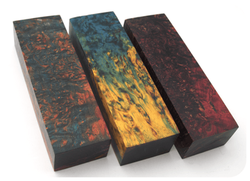 Stabilisierte Karelische birke - knifematerio.shop
