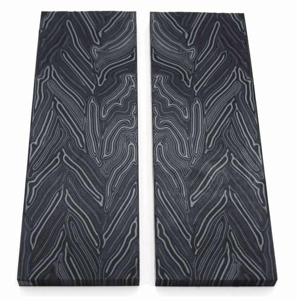 Damascus G - 10 Schalenpaare 6.5mm - knifematerio.shop
