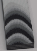 G-10 Dreifärbige Platten 6.5mm - knifematerio.shop 