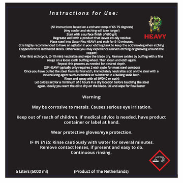 Gator Piss Heavy 5 Liter - knifematerio.shop