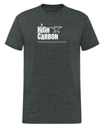 High Carbon Podcast T-Shirt - knifematerio.shop