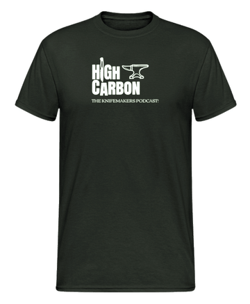 High Carbon Podcast T-Shirt - knifematerio.shop