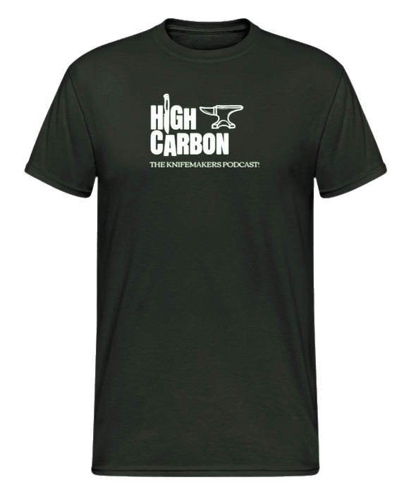 High Carbon Podcast T-Shirt - knifematerio.shop