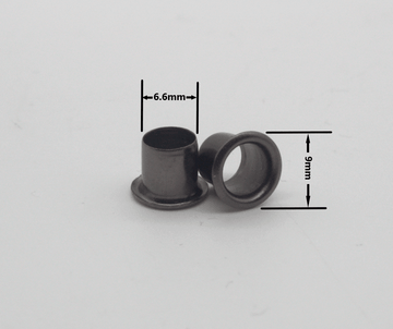 Hohlnieten - gunmetal - knifematerio.shop 
