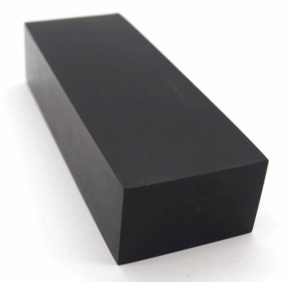 Stabilisiertes Hainbuche Schwarz - knifematerio.shop 