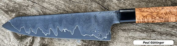 Wilder Damast 200 Lagen & ApexUltra Kern - knifematerio.shop 