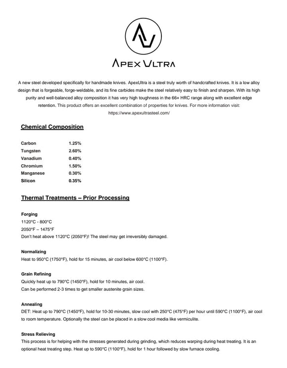 Apex Ultra - knifematerio.shop 