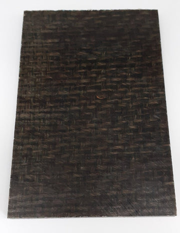 "Blau/Grün" Jute Micarta - knifematerio.shop 