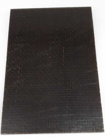 "Braun" Jute Micarta - knifematerio.shop 