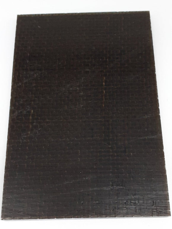"Braun" Jute Micarta - knifematerio.shop 